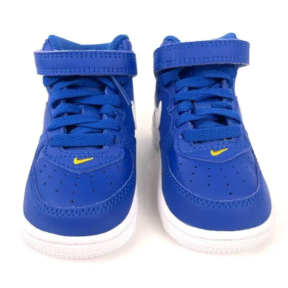 Nike Air Force Mid SE 40th Annivesari Blue Jay-white Taille Kids